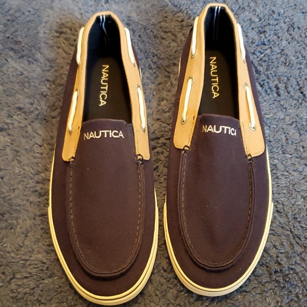 Nautica mens casual loafers/boat/dockers shoes🚢